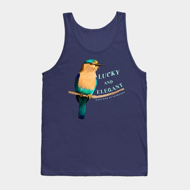 bird of luck and elegance Tank Top by MusicianCatsClub